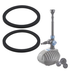 ECSiNG 4 x Flat Seal NBR 60 x 47 x 3 mm SH40 Pond Hose Nozzle Seal Compatible with Oase HoseTail O-Ring Garden Pond