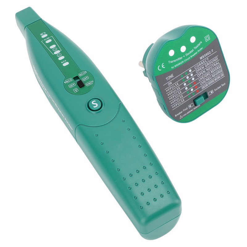MS5902R Circuit Breaker Finder Multifunctional Fuse Socket Tester for Wall