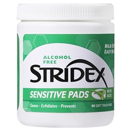 Stridex Sensitive Pad, 90 sheets, 260g, 1 unit / 스트라이덱스 센시티브 패드, 90매입, 260g, 1개