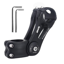 PLATTBK Bicycle Stem Adjustable Handlebar Riser Extension 31.8 mm ± 85° Adjustable Handlebar Riser MTB Fork Shaft Extender Stems 90/110/145 mm