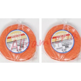 Delgaditas 2X RED CORN TORTILLAS ENCHILADA MAIZ  - 2 PACKS OF 500g EACH - 18 pcs