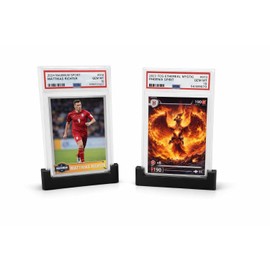5 Pack PSA Graded Slab Stand – Graded Card Display Holder, Sports Card Display Stand, Trading Card Stand for Graded Cases, Baseball Cards, TCG cards Collectible Card Holder
