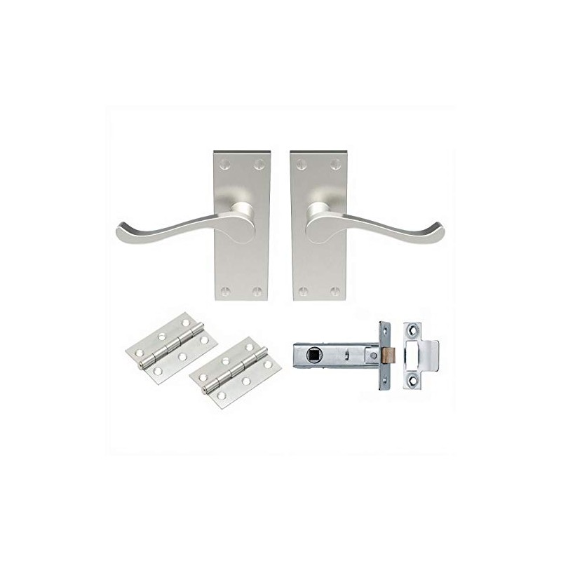 Carlisle Brass - Victorian Scroll Lever Latch Door Handles, 64mm