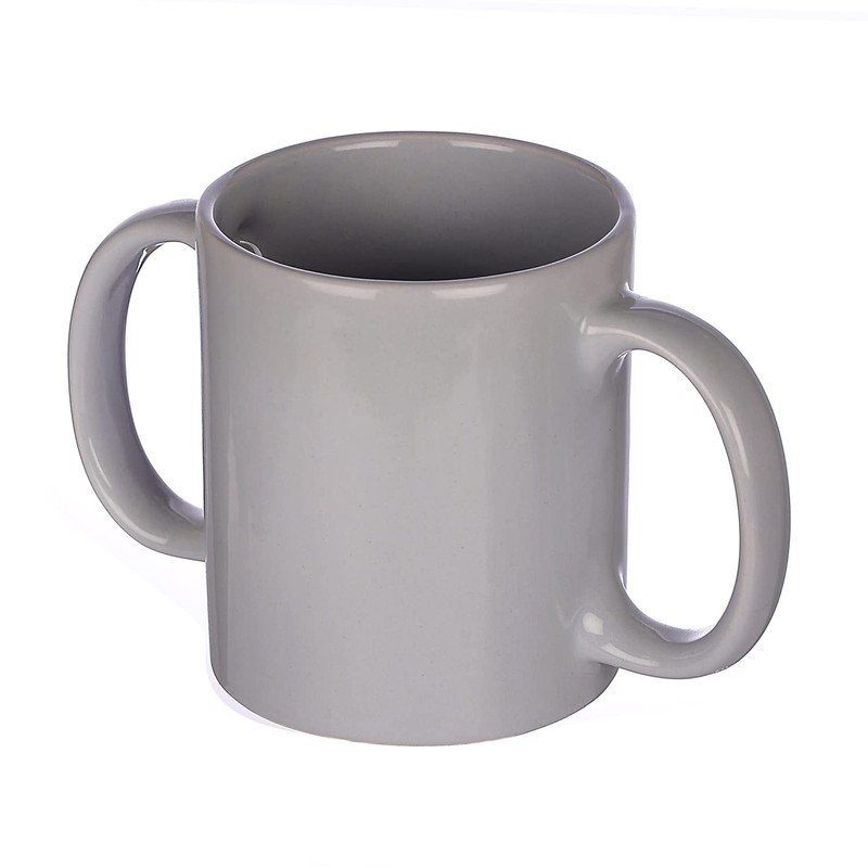 HealthGoodsIn Dual Handle Mug (Double Grip Mug) to Aid Tremors,