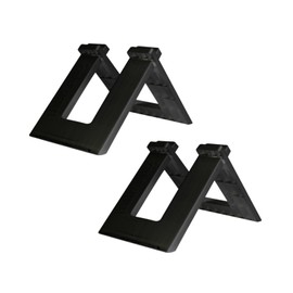 FALOFALO Children's Bicycle Stand, Freestanding, Compact, Storage, Value 2 Pieces, Fits 10-12 Inches (Black)