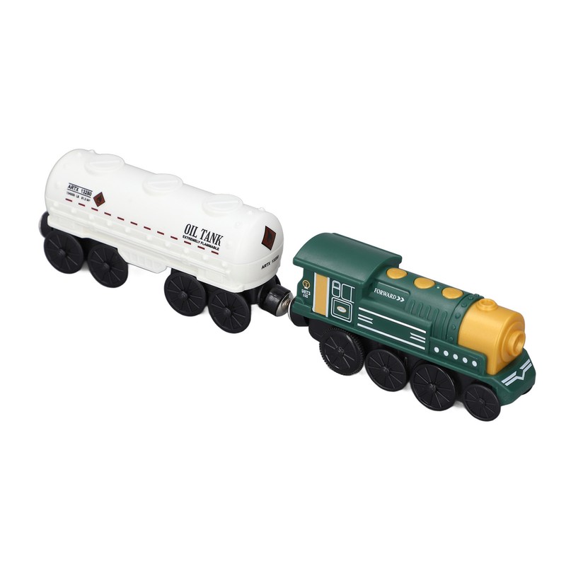 Battery Operated Action Locomotive Toy Vintage Magnetic Connection Powerful Engine