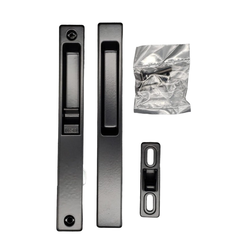 Flush Mount Single Lock Set for Sliding Glass Doors |