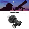 90mm Telescope Focusing Seat Reflective Telescope Toothed Manual Focus Holder