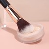 Noble Gold Makeup Brush 11 Piece Set With Brown Cosmetic