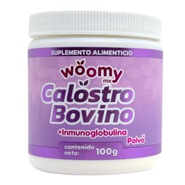 Calostro Bovino Inmunoglobulina 100 g Woomy polvo
