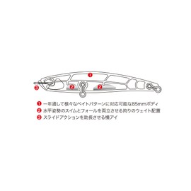 DUO Baby Roof Seek 85S Ghost Pearl Chart CLB0230