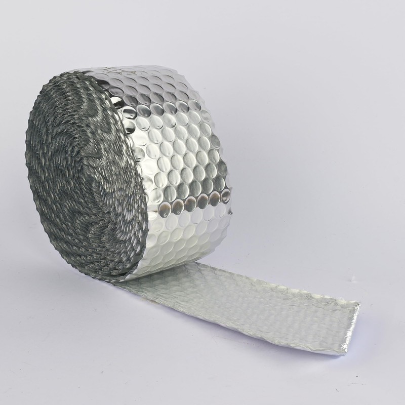 7.5m x 80mm Pipe Foil Insulation Wrap - Bubble Insulation