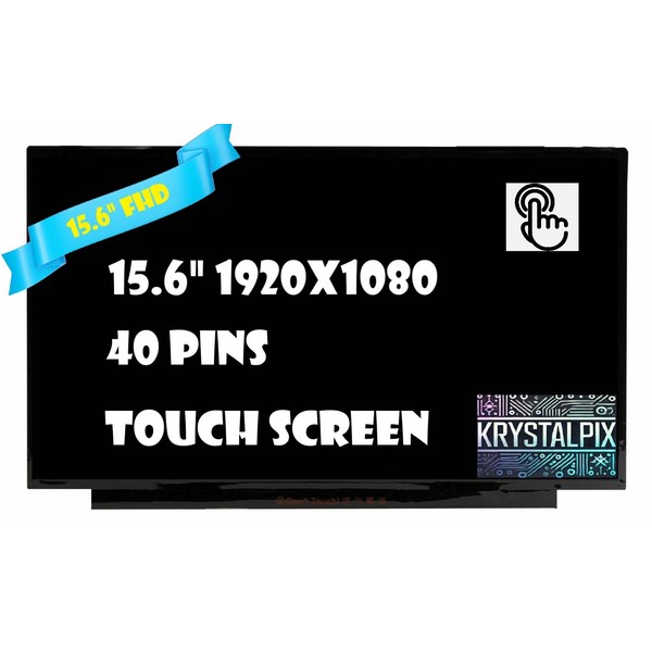 New KrystalPix LCD Display FITS-Replacement Touch LCD for Lenovo IdeaPad