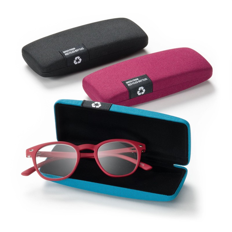 FEFI - Hard case glasses case with cover made from