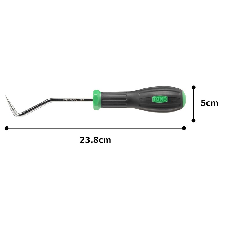 TONE PGHPL-001 Power Grip Hose Placker, Green No.1