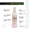 Loción facial hidratante rosa mosqueta y ácido hialurónico 125 ml