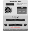 Fullmosa Correa Metálica de Reloj de Liberación Rápida, Pulsera Reloj