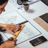 Rocketbook Matrix Smart Reusable Graph Paper Notebook, Digitally Connected, Isometric