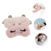 Beavorty 3sets Sleeping Blindfold Silk Eye Masks Breathable Comfortable Eye