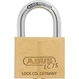 ABUS 26417 Brass Padlock with 7561 Reversible Alike Keyed