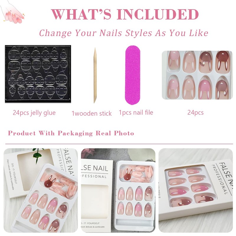 Easter Cute Press On Nail Fake Nails