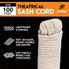 Xpose Safety #10 Sash Cord – 5/16 Inch x 100