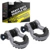 AUTOBOTS Shackles 3/4" (2 Pack), D Ring Shackle 45,000Ib Max