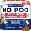Artullano No Poo Chews for Dogs Puppy Coprophagia Stool Eating