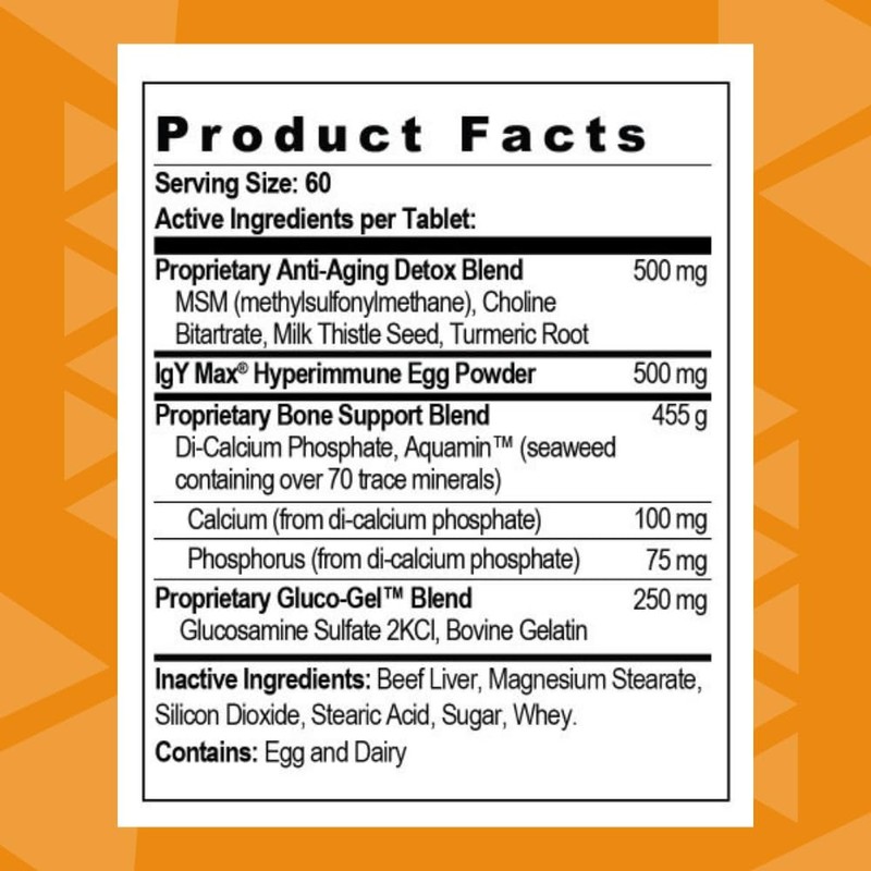 Youngevity Perpetual Plus Made-for-Pets Supplement, 60 Count (Pack of 1)