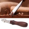Leather Groover 7 in 1 Multipurpose Durable Wood Metal Labor