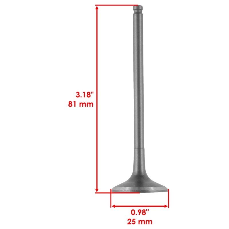 Caltric Exhaust & Intake Valve Kit For Suzuki RMZ250 RM-Z250