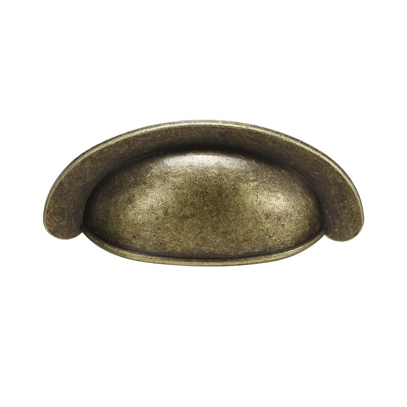 Sourcingmap Cup Drawer Pulls, Kitchen Cabinet Dresser Pull Handles Bronze