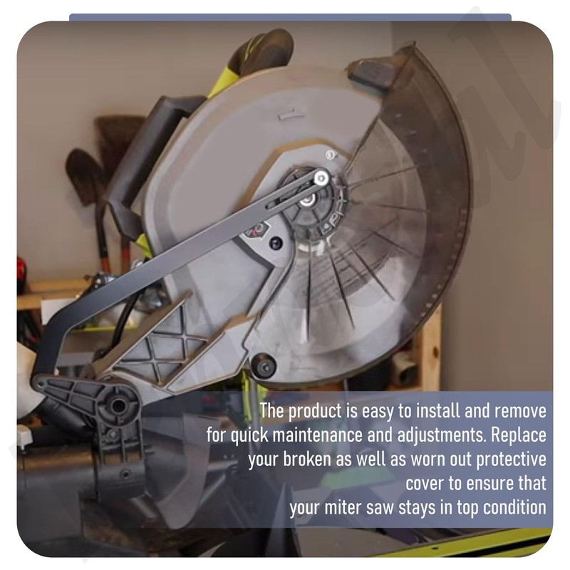 089240023710 Miter Saw Blade Guard Replacement Compatible with Ryobi TSS121,