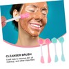 Baluue Thick Material Face Washing Brush 4pcs Handheld Cleansing Skin