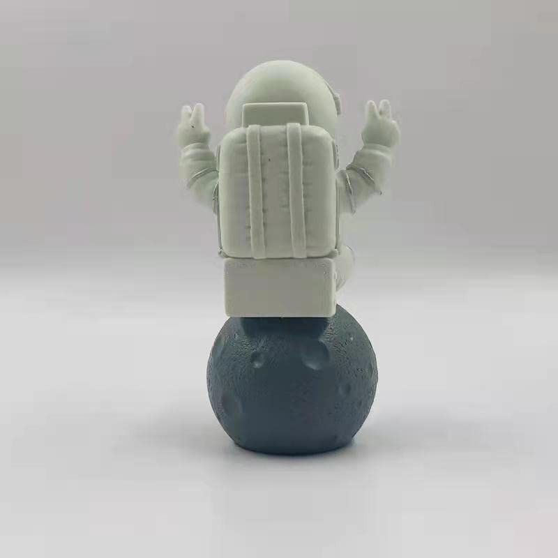 Figurine Statue Astronaut Sculpture Spaceman Décor,Sculptures Home Décor,White Shelf Decoration,Tabletop