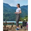 Ksmien Women's Hiking Capris Quick Dry Lightweight Ladies Summer Cargo