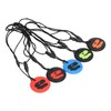 5pcs Kid Silicone Dinosaur Pattern Sensory Chewing Necklace Portable Baby