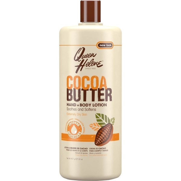 Queen Helene Lotion 32 Ounce Cocoa Butter Hand & Body (946ml) (6 Pack)
