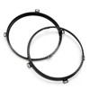 Hoypeyfiy 7 Inch Round Headlight Mounting Retaining Bracket Ring Set