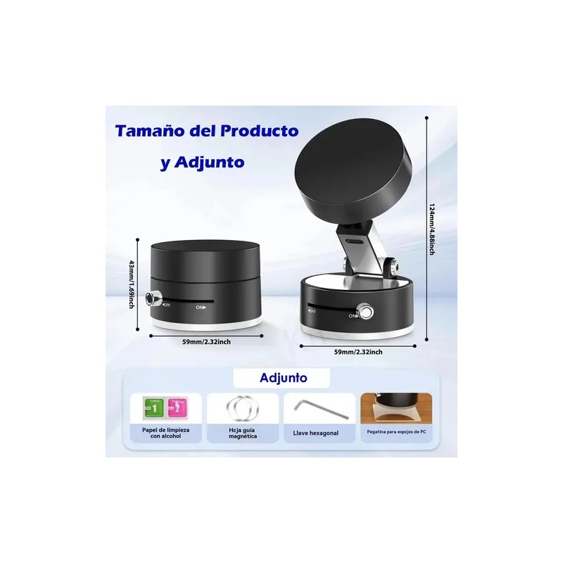 Soporte Magnético Celular De Al Vací Ventosa Para Teléfono