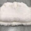 2pcs Natural Tanned Rabbit Hide Fur Skin (10" by 12"