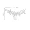 SAFIGLE Rhinestone Hair Comb for Brides Elegant Bridal Hair Accessories