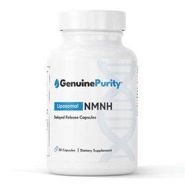GenuinePurity NMNH NAD Supplement, 500mg, Liposomal Formula for Cellular Health and Energy