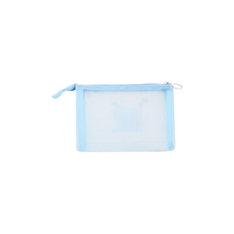 Tees Factory Sanrio SR-5544211CR Clear Mesh Pouch, Namida Amaenbon/Cinnamoro