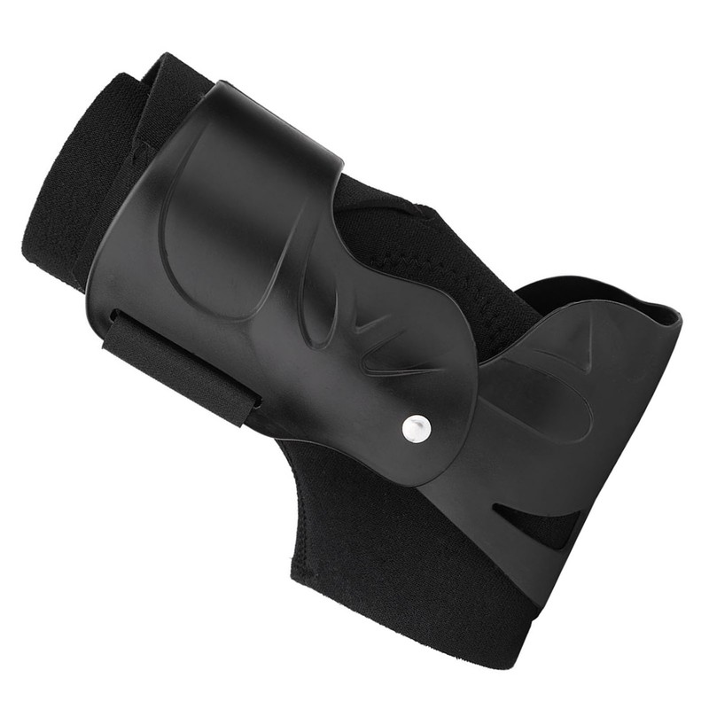 Ankle Support Brace Compression Breathable Foot Elastic Guard Strap Black