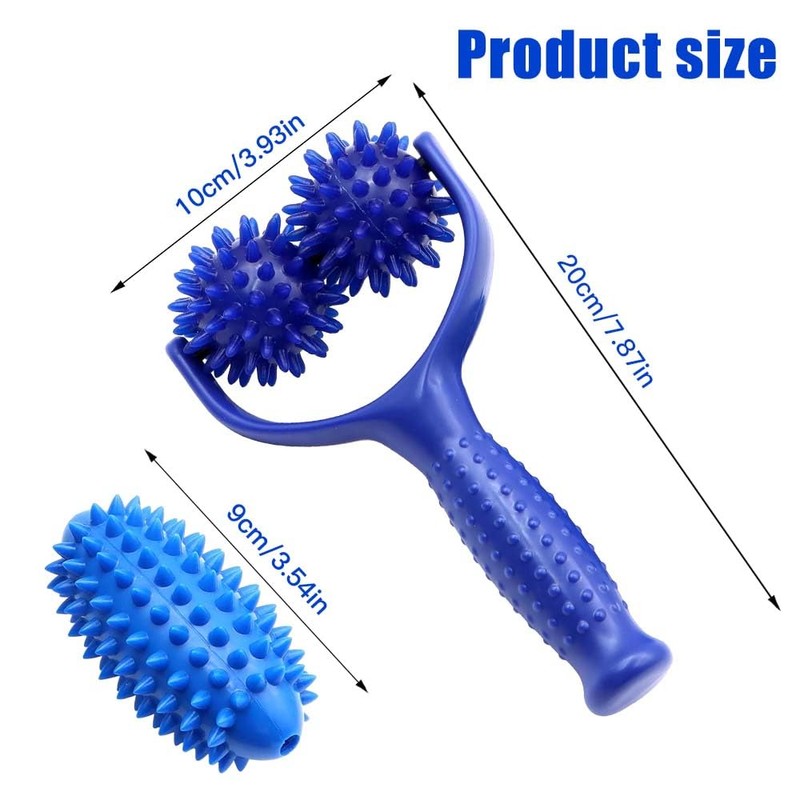 yotutun Massage Roller with Interchangeable Rollers and 3 Massage Balls.
