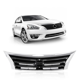 CarPartsDepot Grille Grill Compatible With Nissan Altima (2013-2015 Altima 4-Door)