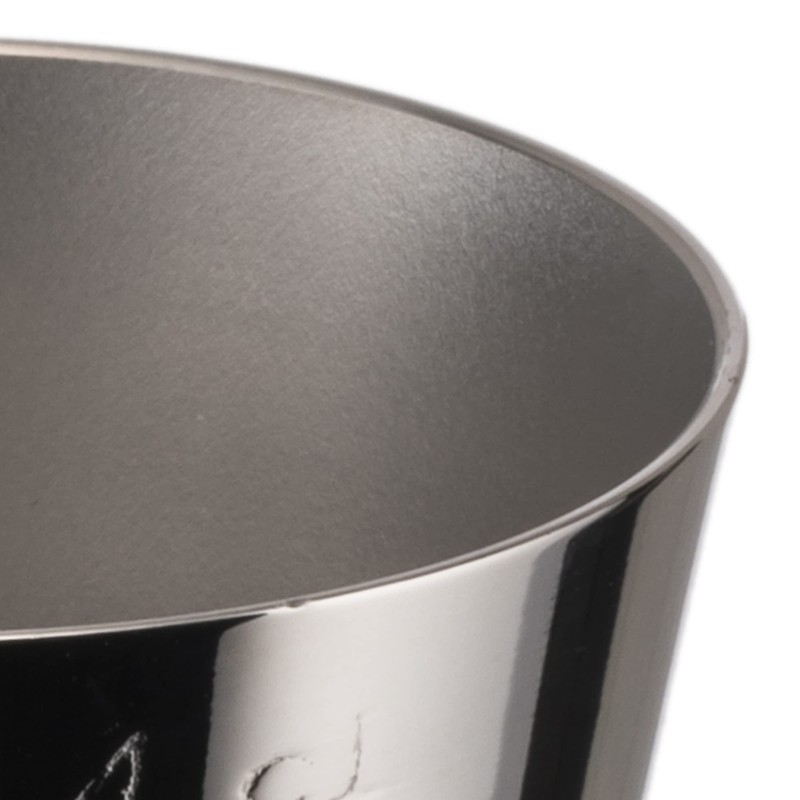 Alessi Cocktail Maßnahme, Edelstahl, Silber, 28 x 4.5 x 17