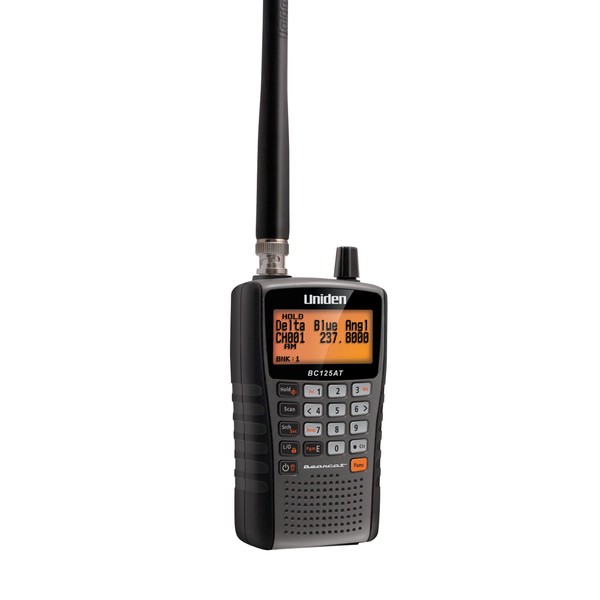 Uniden Uniden Bearcat BC125AT Handheld Scanner, 500-Alpha-Tagged Channels, Close Call