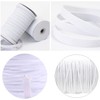 elloLife 6mm Braided Elastic Band,20 meter Flat Elastic Band,Braided Stretch